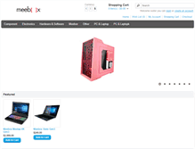 Tablet Screenshot of meebox.us